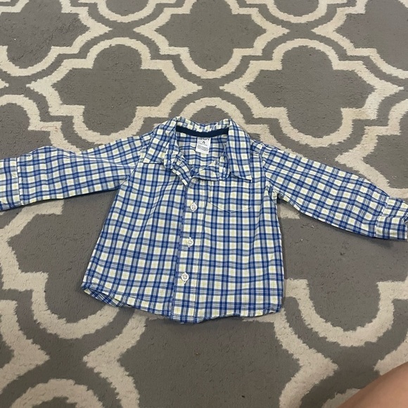Lot of Infant Boys Plaid Button Up Shirts Size 6 months - Picture 8 of 9